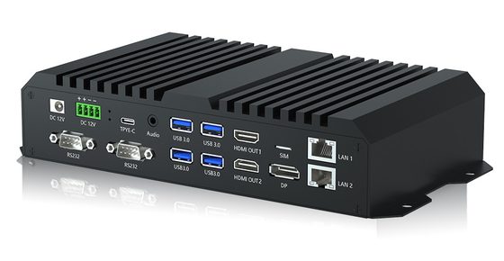 Rockchip RK3588 HD Multimedya oynatıcı Box Edge Computing AIot 8K kutusu, Çift Ethernet'li