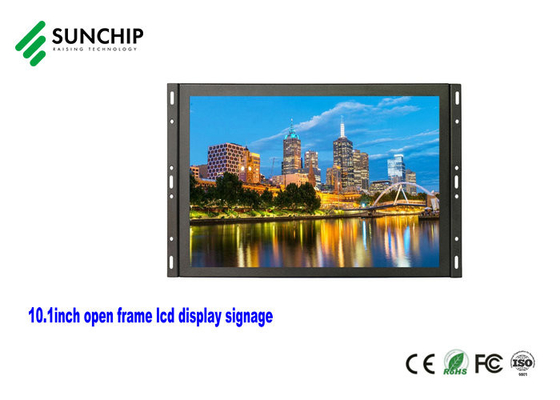 8 - 21,5 İnç Açık Çerçeve LCD Ekran 4G LTE Dokunmatik Reklam İçin İsteğe Bağlı Metal Kasa