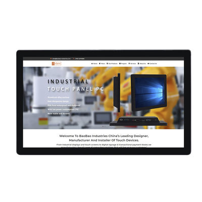 Kapasitif Dokunmatik LCD Dijital Tabela Ekranı Yüksek Çözünürlüklü Ethernet BT WiFi