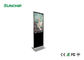 Dikey LCD Dijital Tabela Ekranı, LCD Reklam Oynatıcı 450 cd / m2
