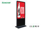 Süpermarket / Alışveriş Merkezi için Süper Boyut 65 &quot;Zemin Ayakta LCD Reklamcılık Ekran Etkileşimli