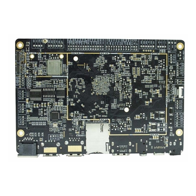 Rockchip RK3399 4K lvds edp çözünürlük 1080P 4GB DDR 32GB EMMC gömülü sistem panosu Hexa-Core WIFI ARM panosu